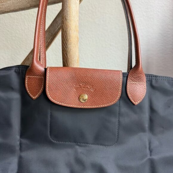 Longchamp Le Pliage Original Large Shoulder Nylon Bag Tote - Picture 4 of 7